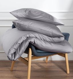 Пододеяльник 145х215 Моноспейс темно-серый - Ecotex фото 3