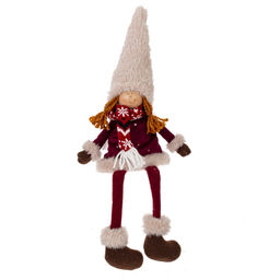 Игрушка набивная "Мальчик/ девочка", L15 W7 H42/22 см, 2в.