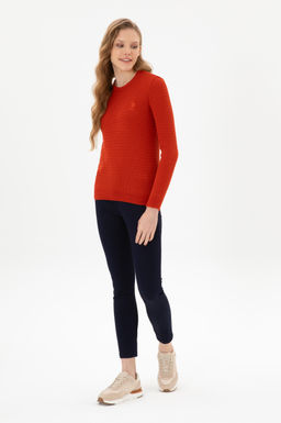 Kad_n Lacivert Toothpick Fit Kanvas Pantolon