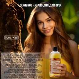 Эксклюзивкосметик Гель-душ Сочный цитрус, 500 гр