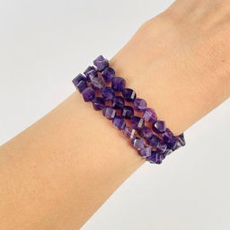 Бусины для украшений из Аметиста 37 см