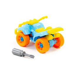 Конструктор-транспорт Квадроцикл (24 элемента) (в пакете) - Полесье фото 7