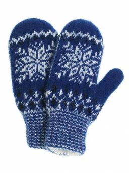 Варежки детские "Снежинка" 3 цвета 0804-6