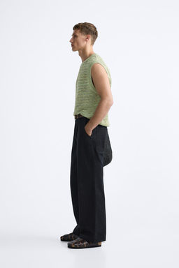 TEXTURED KNIT VEST - Zara фото 8