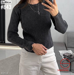 Свитер женский однотонный - Bruno фото 4