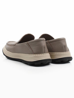 05-2302 GRAY/BEIGE Туфли мужские (натуральная кожа)