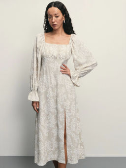 Платье миди с принтом / Zarina фото 2