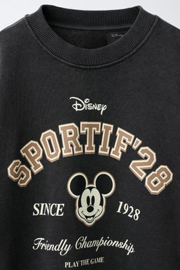 FADED MICKEY MOUSE  DISNEY SWEATSHIRT - Zara фото 11