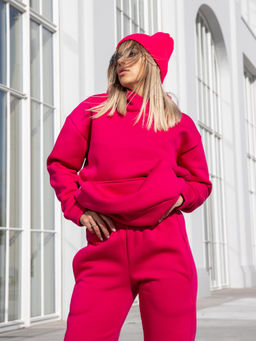 Женский Спортивный костюм БД030, фуксия от Спортсоло