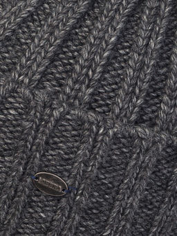 Шапка муж. шерсть+акр LB-A53122 d.grey melange - Labbra фото 3