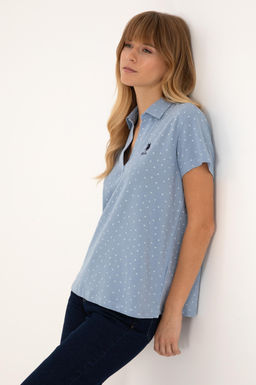 Kad_n Mavi Ti__rt - U.s. polo assn фото 3