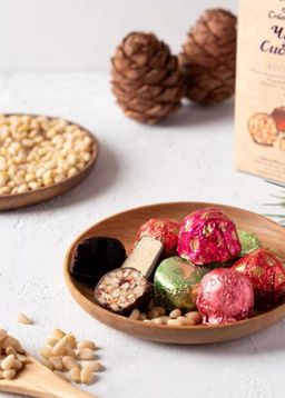 Набор конфет Чудо Сибири ассорти, 90 г  грильяж, марципан, ягодень - Сибирский кедр фото 5