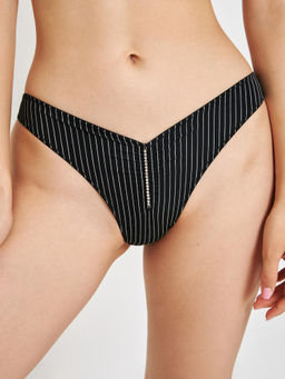 Infinity / Трусы жен Elza черный в полоску