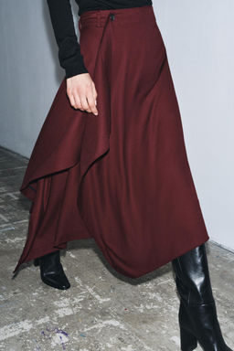 ZW COLLECTION ASYMMETRIC SKIRT - Zara фото 2