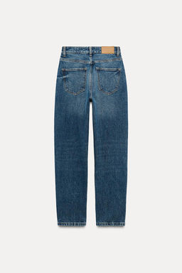 Z1975 HIGH-WAIST SLIM MOM LEG JEANS - Zara фото 4
