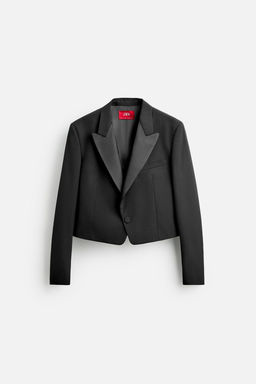 CROPPED TUXEDO BLAZER X HARRY LAMBERT - Zara фото 8