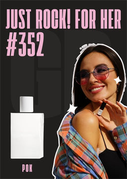 Масляные духи по мотивам аромата Zadig Voltaire / Just Rock ! For Her