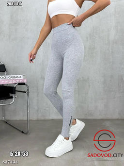 Леггинсы женские с высокой посадкой