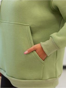 Толстовка оливка