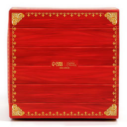 Цена за 5 шт. Коробка кондитерская с окном, сундук, «Новогодняя почта», 20×20×20 см,