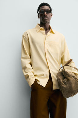 FLOWING SHIRT WITH POCKET - Zara фото 16