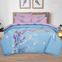 Постельное белье Луиза (велюр) Евро/Пододеяльник: 1 шт. - 220*200; Простыня: 1 шт. - 260*240; Наволочка: 2 шт. - 70*70; Наволочка: 2 шт. - 50*70; Велюр