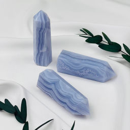 Кристалл из Голубого Агата - Радуга самоцветов фото 2