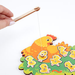 Рыбалка Лесная мастерская «Курочка с цыплятами»