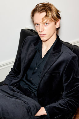 Americana de terciopelo Slim Fit