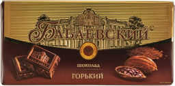 Бабаевский ГОРЬКИЙ шоколад, вес 75 г