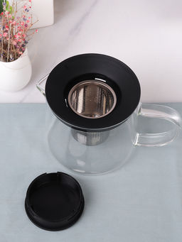 Чайник 600 мл жаропрочное стекло / 9456 /уп 60/* с нейлоновой крышкой - Галеонтрейд фото 6