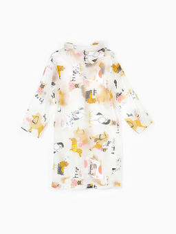 Дождевик детский «Собаки», рост 125-155 см