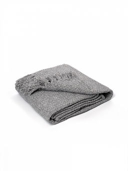 Покрывало вафельное 150x200 серый Хлопок 100% - Denastia фото 4