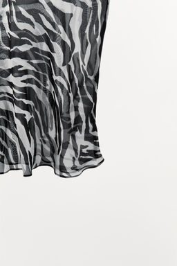 ANIMAL PRINT TOP - Zara фото 8