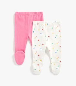 MOTHERCARE / Ползунки. Легинсы с закрытым носком 2 шт.  фото 2
