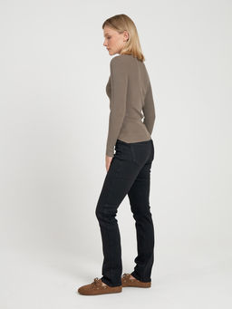 Утепленные Женские Джинсы Прямые - Mossmore фото 40