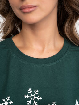 Новогодняя женская пижама с брюками - Binita фото 20