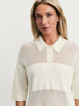 Удлиненный вязаный джемпер из вискозы / Zarina  фото 6