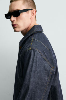 CAZADORA DENIM RELAXED FIT BORDADO / ?ndigo - Zara фото 6