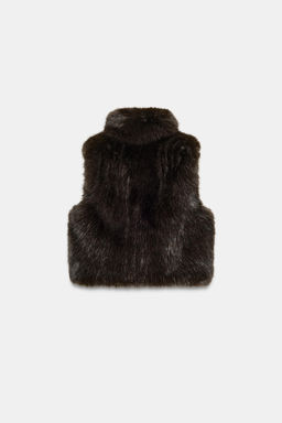 FAUX FUR GILET