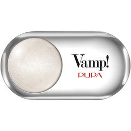 PUPA Запеченные сияющие тени VAMP! WET&DRY тон 401 Белоснежный