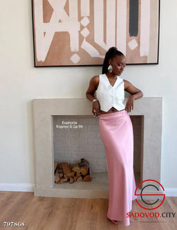 Юбка женская из шелка длинная - Bruno фото 7