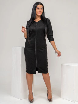 Платье женское, цвет черный