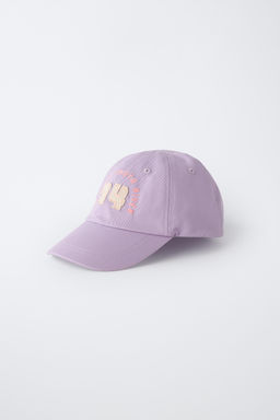 GORRA VARSITY BORDADO / Lila claro - Zara фото 2