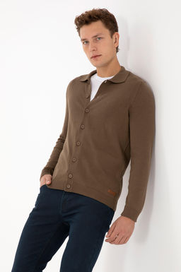 Erkek A__k Haki Basic Triko H_rka - U.s. polo assn фото 8