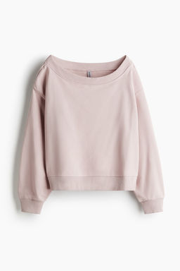 Sudadera off-the-shoulder - H&m фото 4