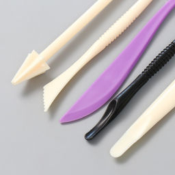 Инструменты для моделирования и придания формы набор 5 шт h=13,5 см - Арт узор фото 2