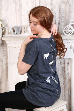 680 Футболка "Антрацит"