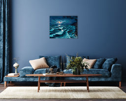 ФРЕЯ PNB/PL-087 Набор для раскрашивания по номерам 50 х 40 см Лунная ночь на море фото 4