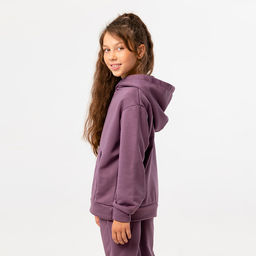 RODOS Толстовка для девочки М-268 Винный